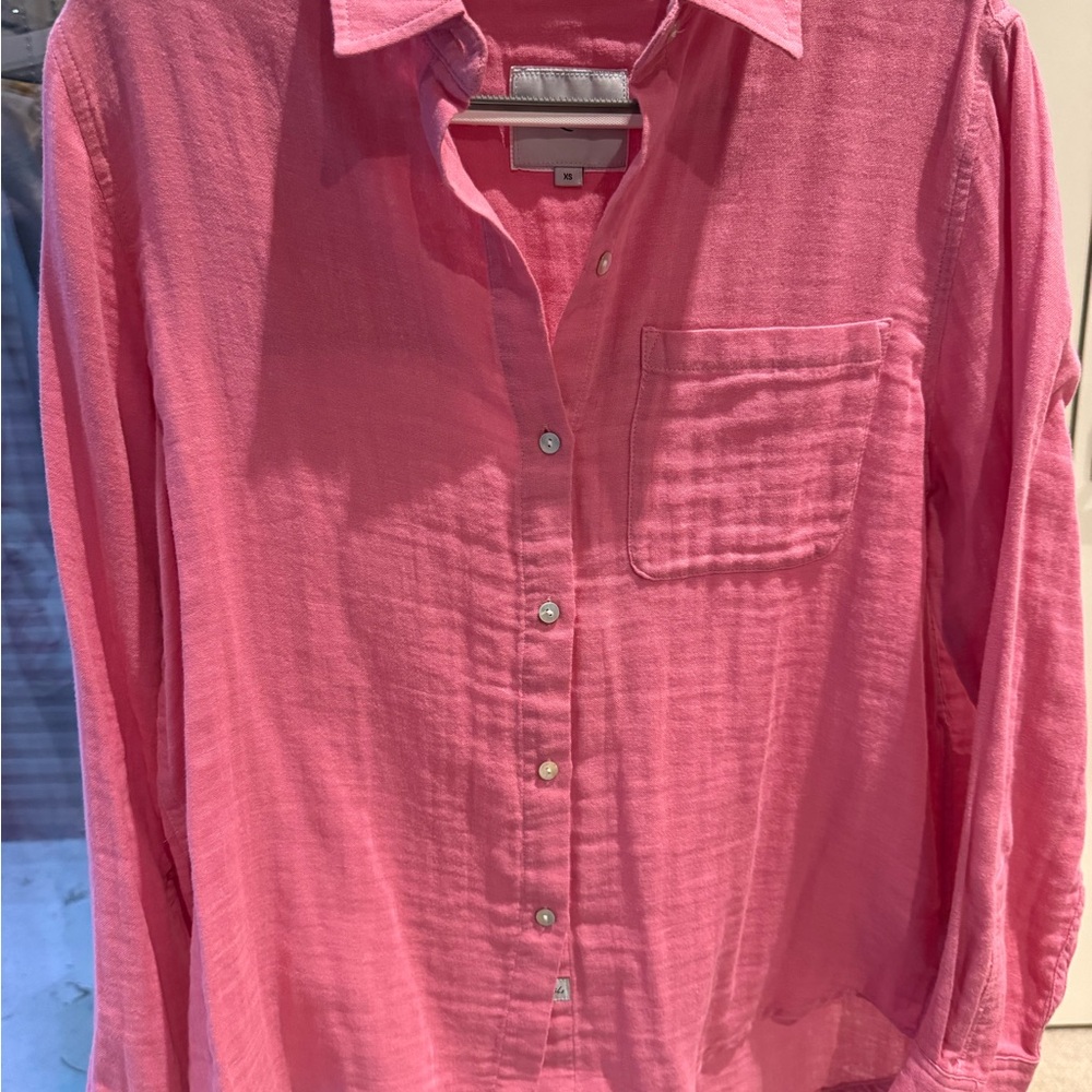 Rails Pink Button-Down Shirt